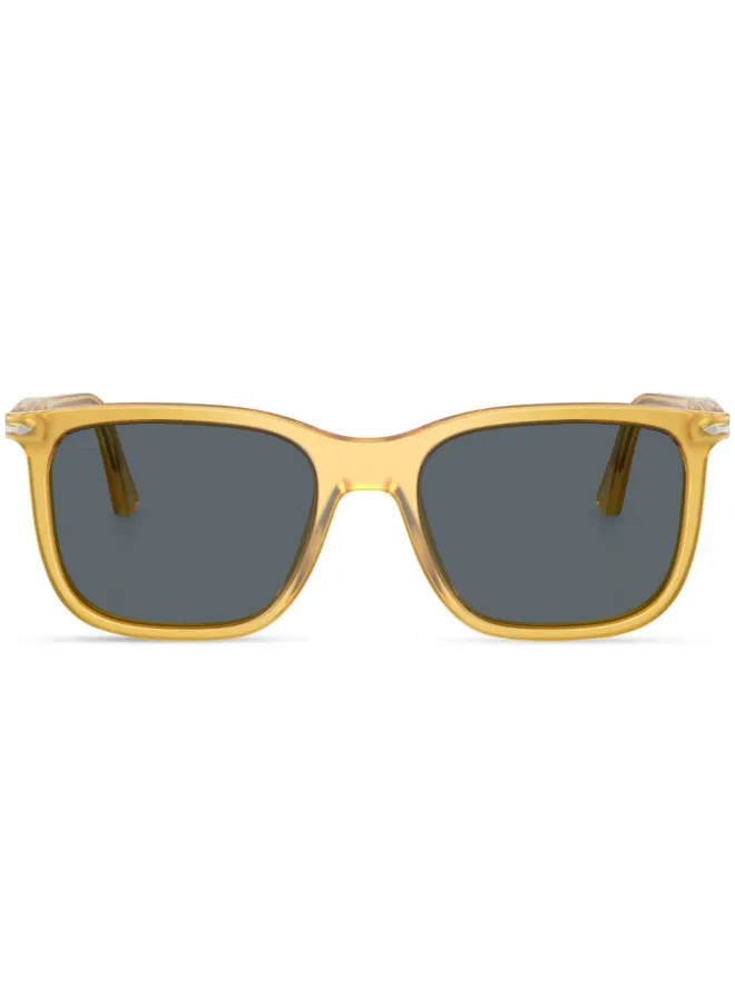 Persol Persol レンゾ スクエアフレーム サングラス - イエローの商品画像