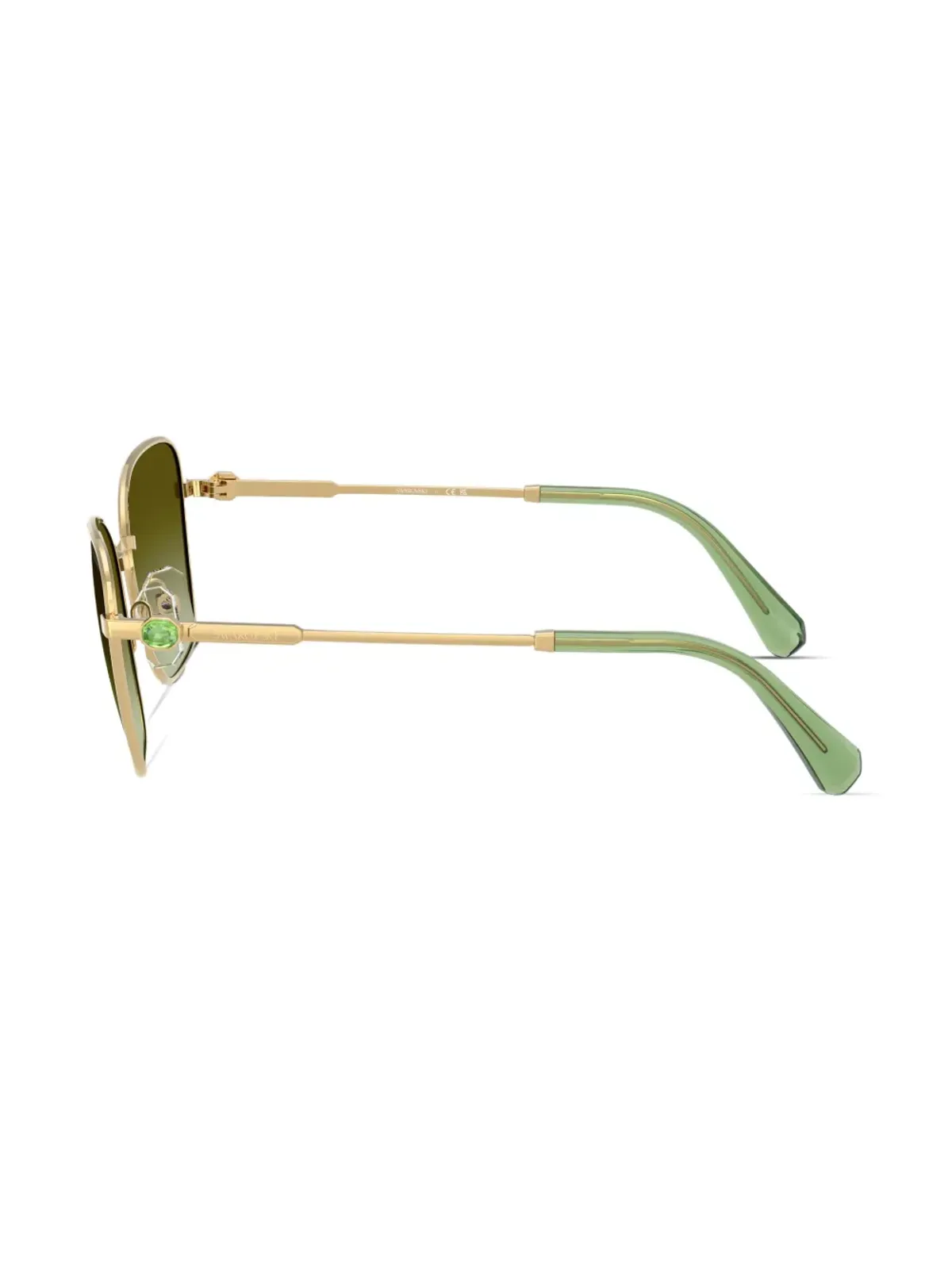 Swarovski Eyewear オーバーサイズサングラス - 画像3