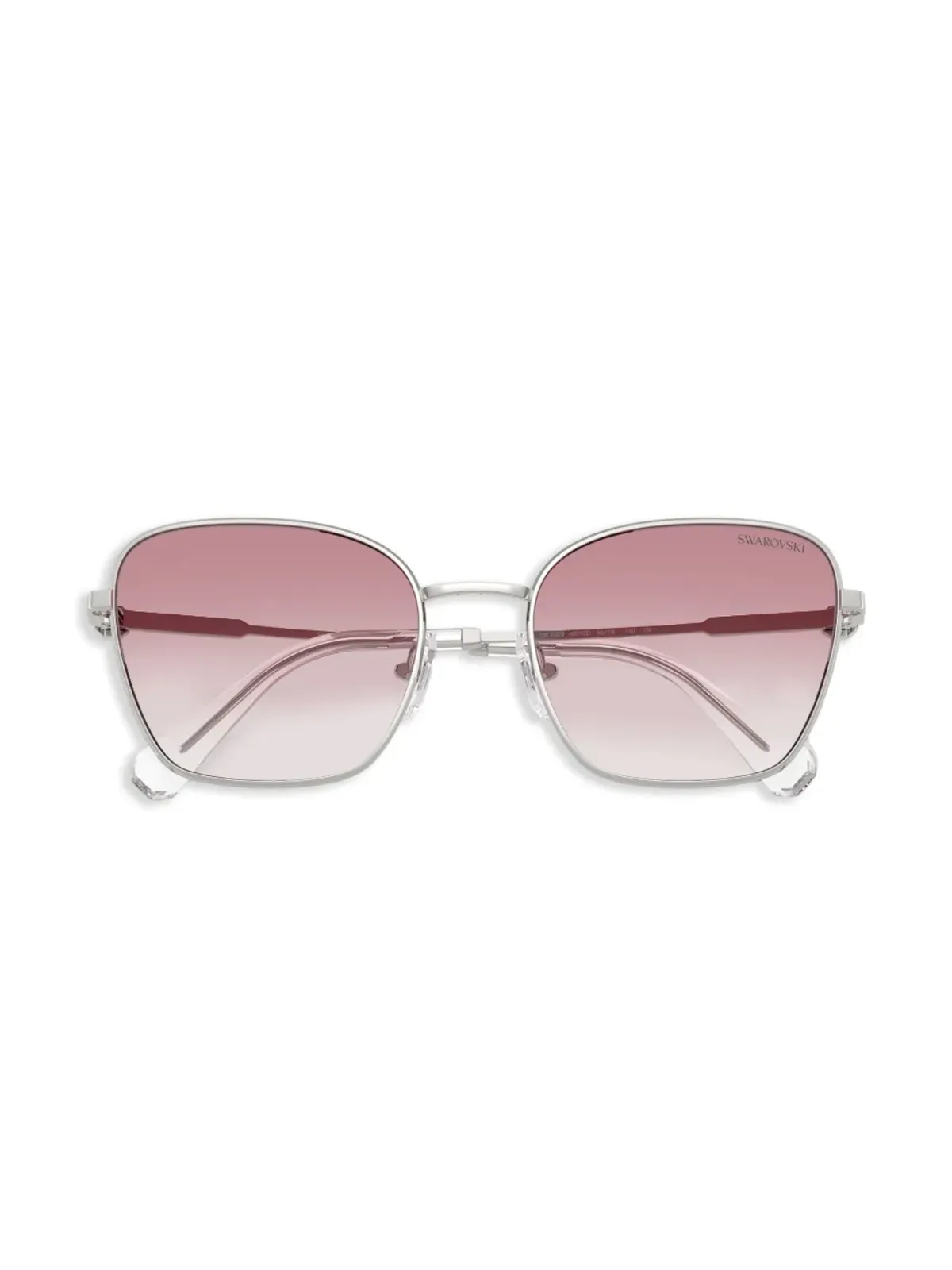 Swarovski Eyewear オーバーサイズフレームサングラス - 画像5