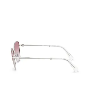 Swarovski Eyewear オーバーサイズフレームサングラス - サムネイル3