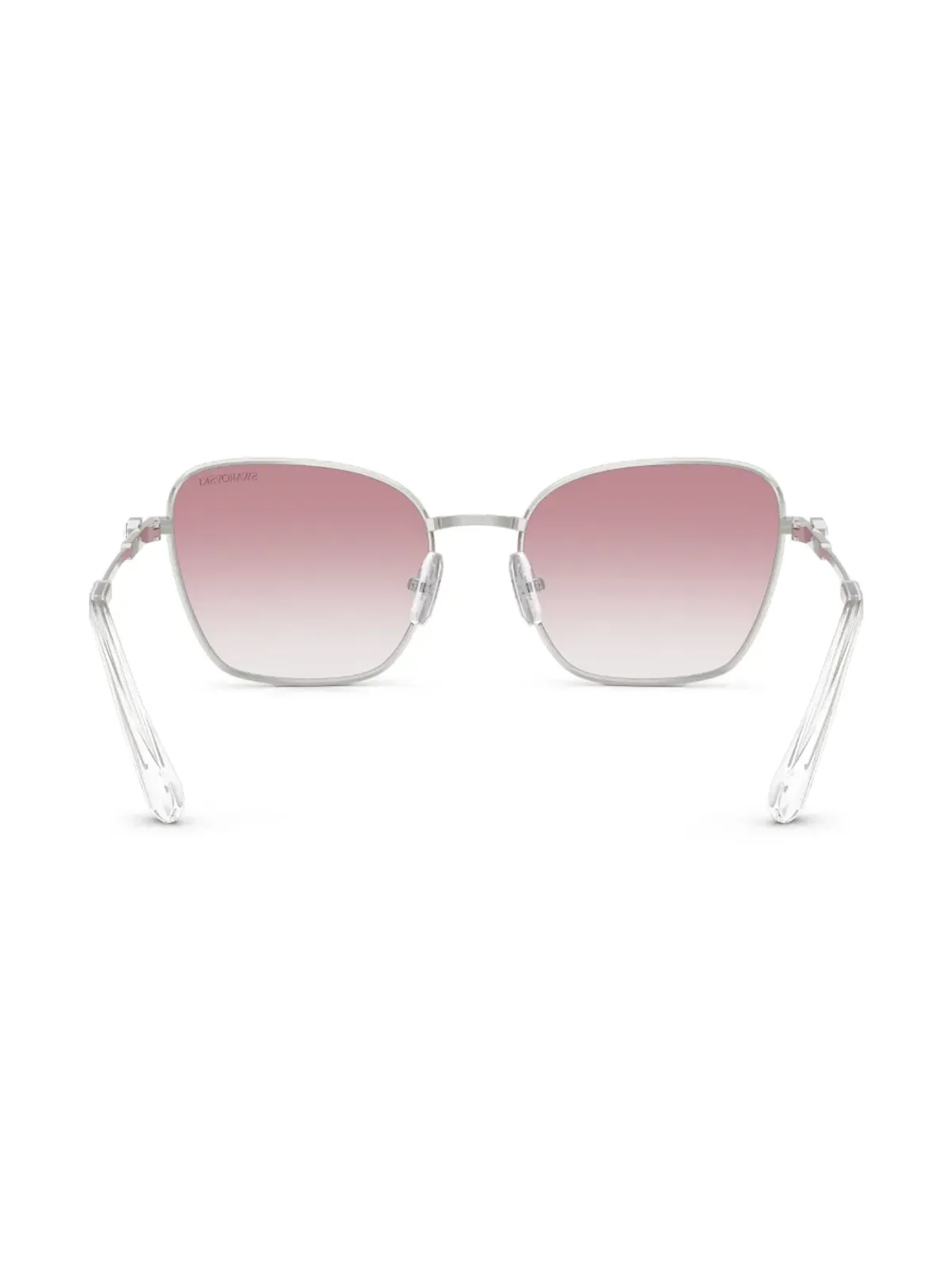 Swarovski Eyewear オーバーサイズフレームサングラス - 画像4