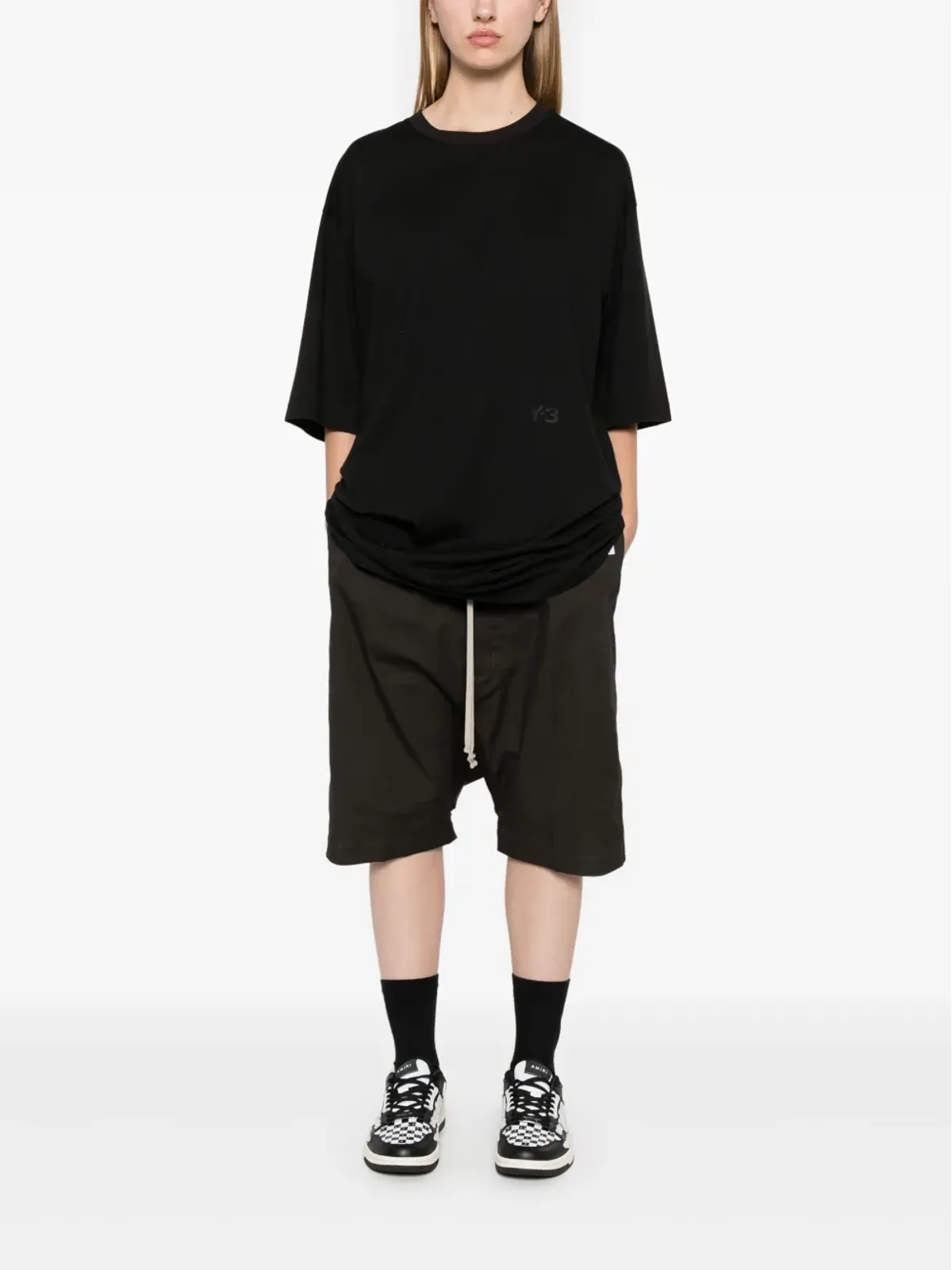 Y-3 半袖 Tシャツ - ブラック - 画像3