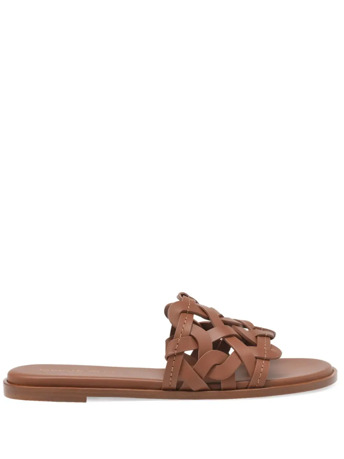 Gianvito Rossi アマルフィ スライド - ブラウン - 画像1