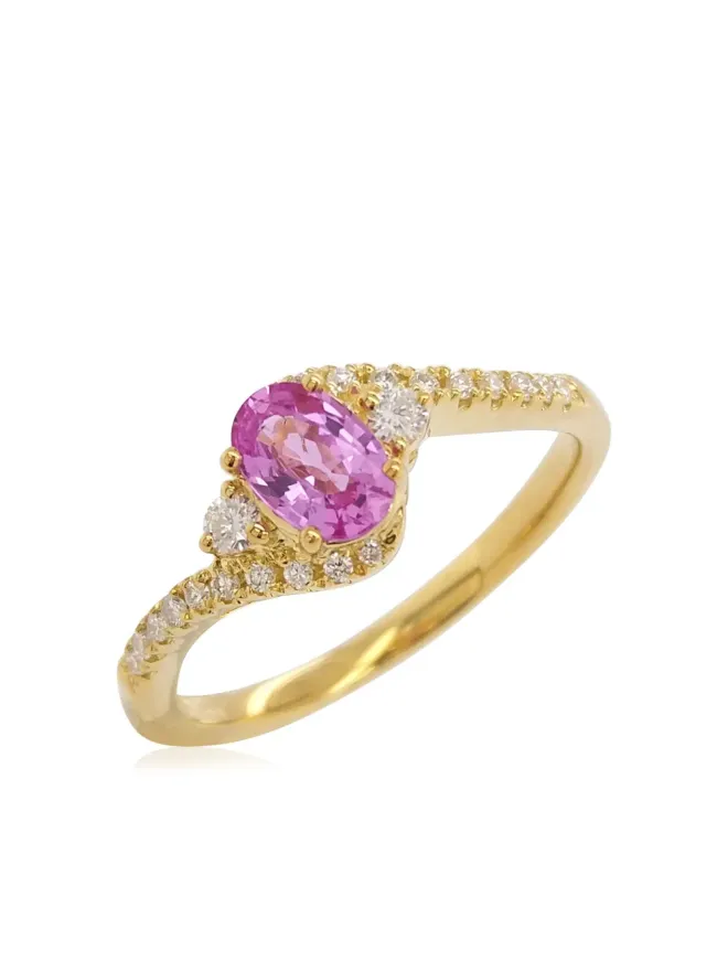 HYT Jewelry HYT Jewelry ダイヤモンドとサファイアのリングの商品画像