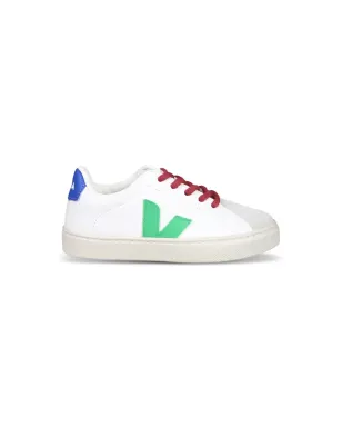 VEJA Kids Esplar leather sneakers - White - サムネイル2