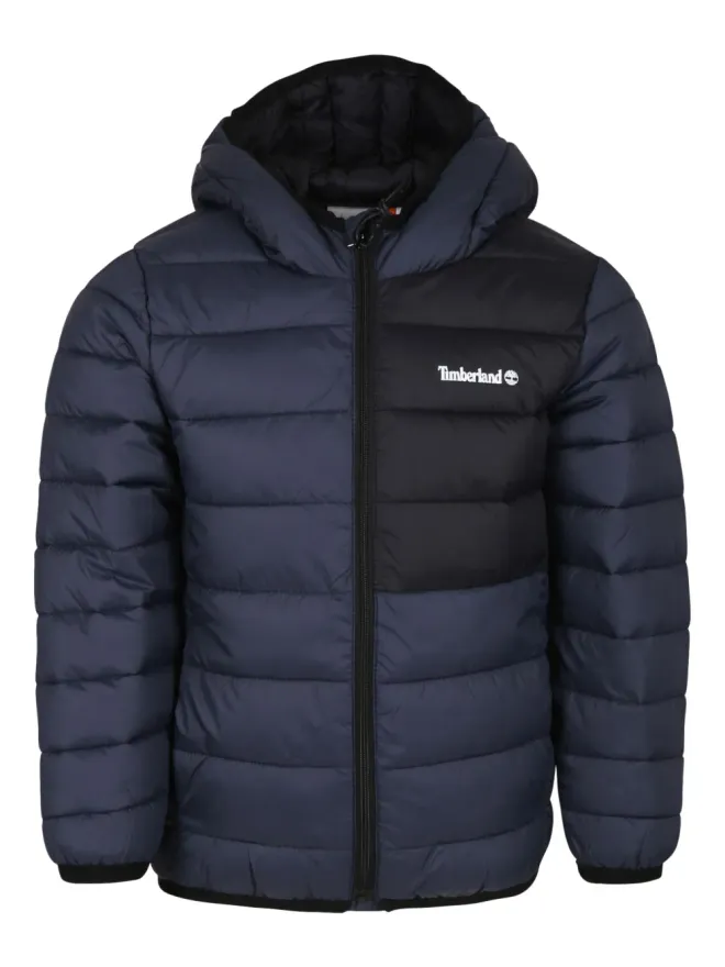 Timberland Kids Timberland Kids ロゴプリント パディッドジャケットの商品画像