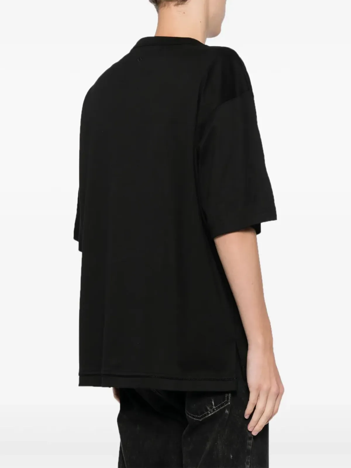 ZZERO BY SONGZIO love panther hand rope T-shirt - 画像4