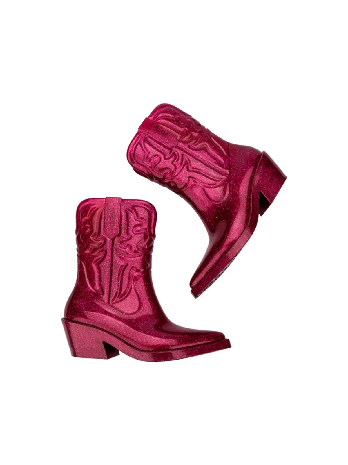 Mini Melissa グリッター アンクルブーツ - 画像3
