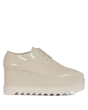 Stella McCartney 80mm Elyse プラットフォーム・オックスフォードシューズ - ホワイト - サムネイル1