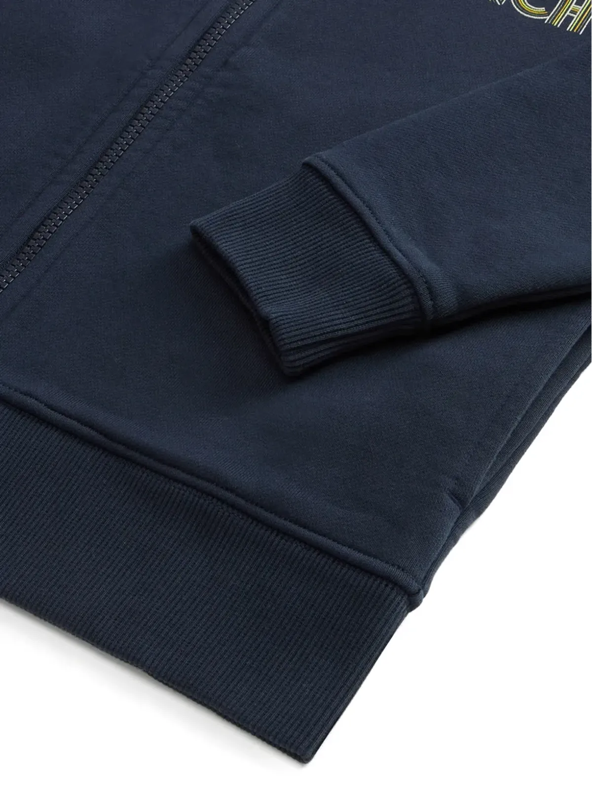 Woolrich Kids ジップアップ コットン フーディ - 画像4