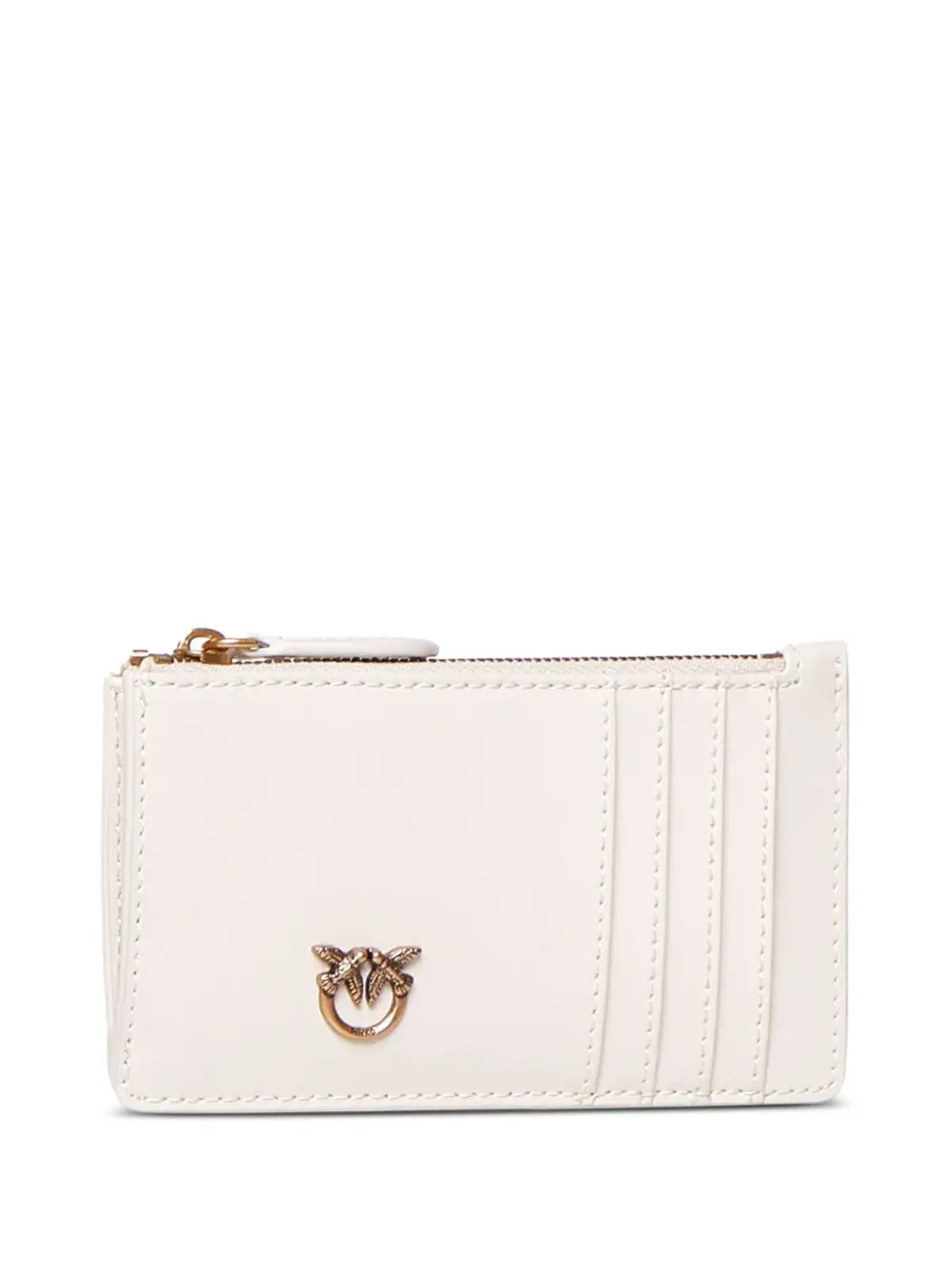 PINKO ジップアップ ウォレット ホワイト - 画像3