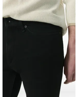 rag & bone デニムストレッチジーンズ - ブラック - サムネイル5