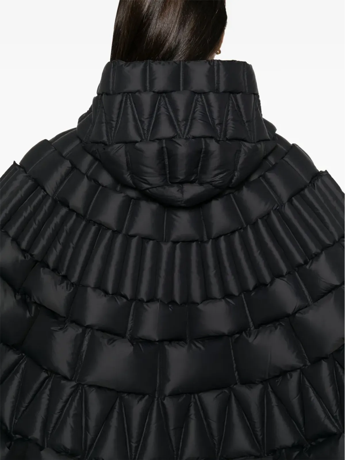 RAXXY 3D Diamond down coat - Black - 画像5