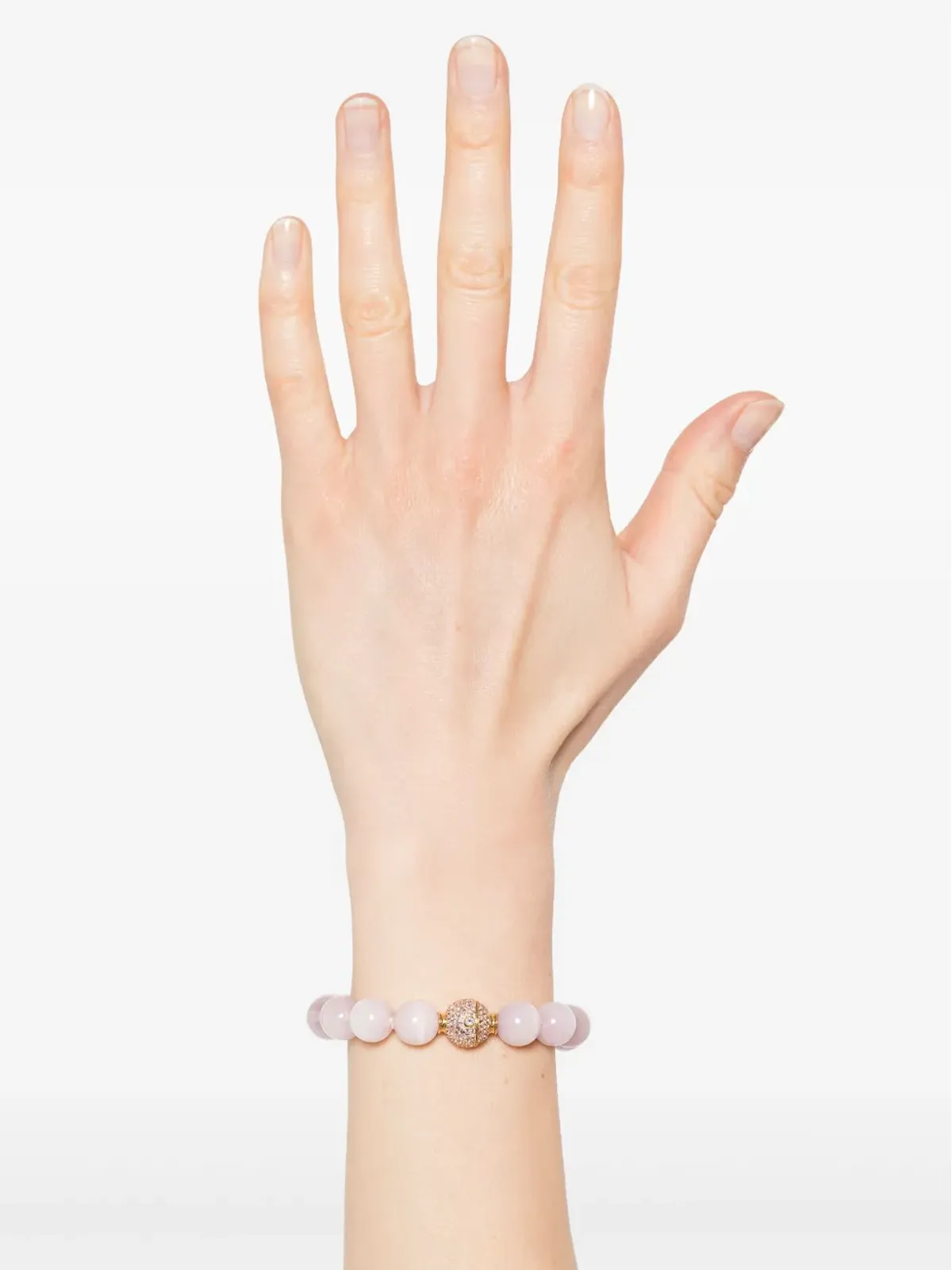 Octavia Elizabeth 18K イエローゴールド オーブ クンツァイト アメジスト ブレスレット - 画像2
