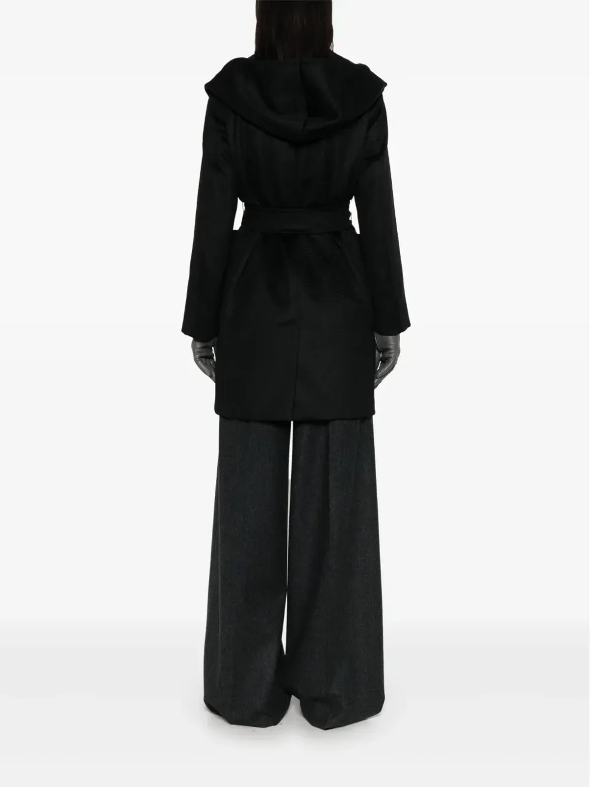 Max Mara リアルト コート - ブラック - 画像4