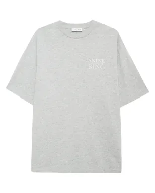 ANINE BING マイヤーズ セリフ NY Tシャツ グレー - サムネイル1