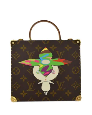 ビンテージ Louis Vuitton × Takashi Murakami 1990-2000 ジュエリーボックスバッグ ブラウン - サムネイル1