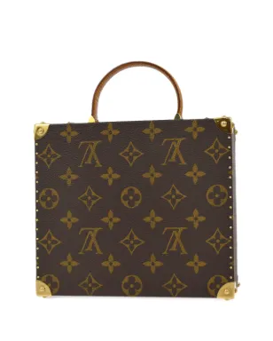 ビンテージ Louis Vuitton × Takashi Murakami 1990-2000 ジュエリーボックスバッグ ブラウン - サムネイル2