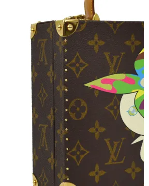 ビンテージ Louis Vuitton × Takashi Murakami 1990-2000 ジュエリーボックスバッグ ブラウン - サムネイル3
