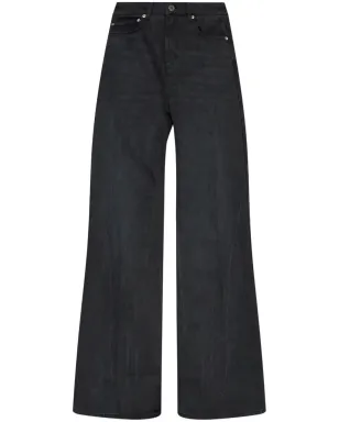 AMI Paris コットン製ワイドレッグジーンズ ブラック - サムネイル1