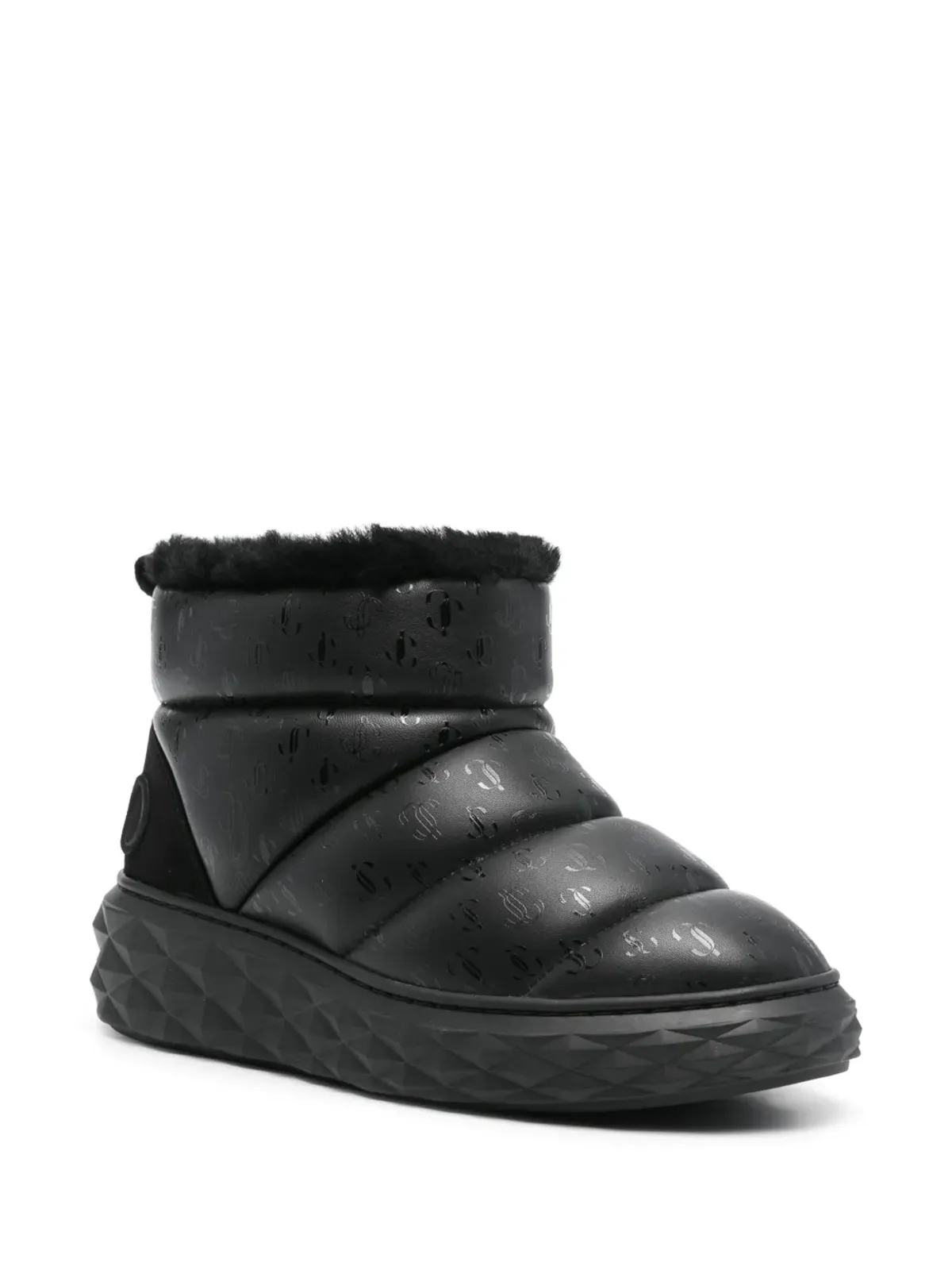 Jimmy Choo Xan レザー ブーツ - ブラック - 画像2