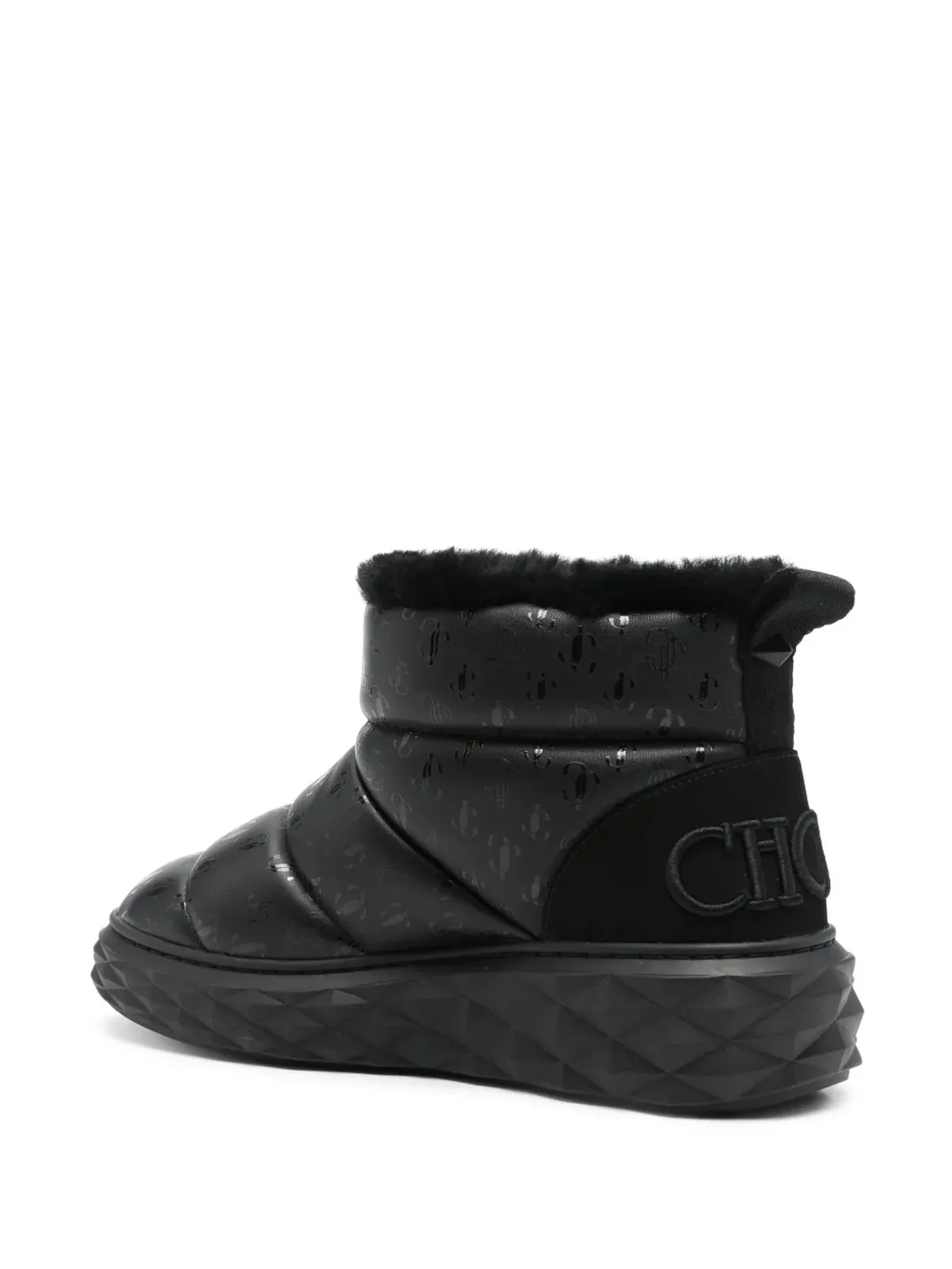 Jimmy Choo Xan レザー ブーツ - ブラック - 画像3