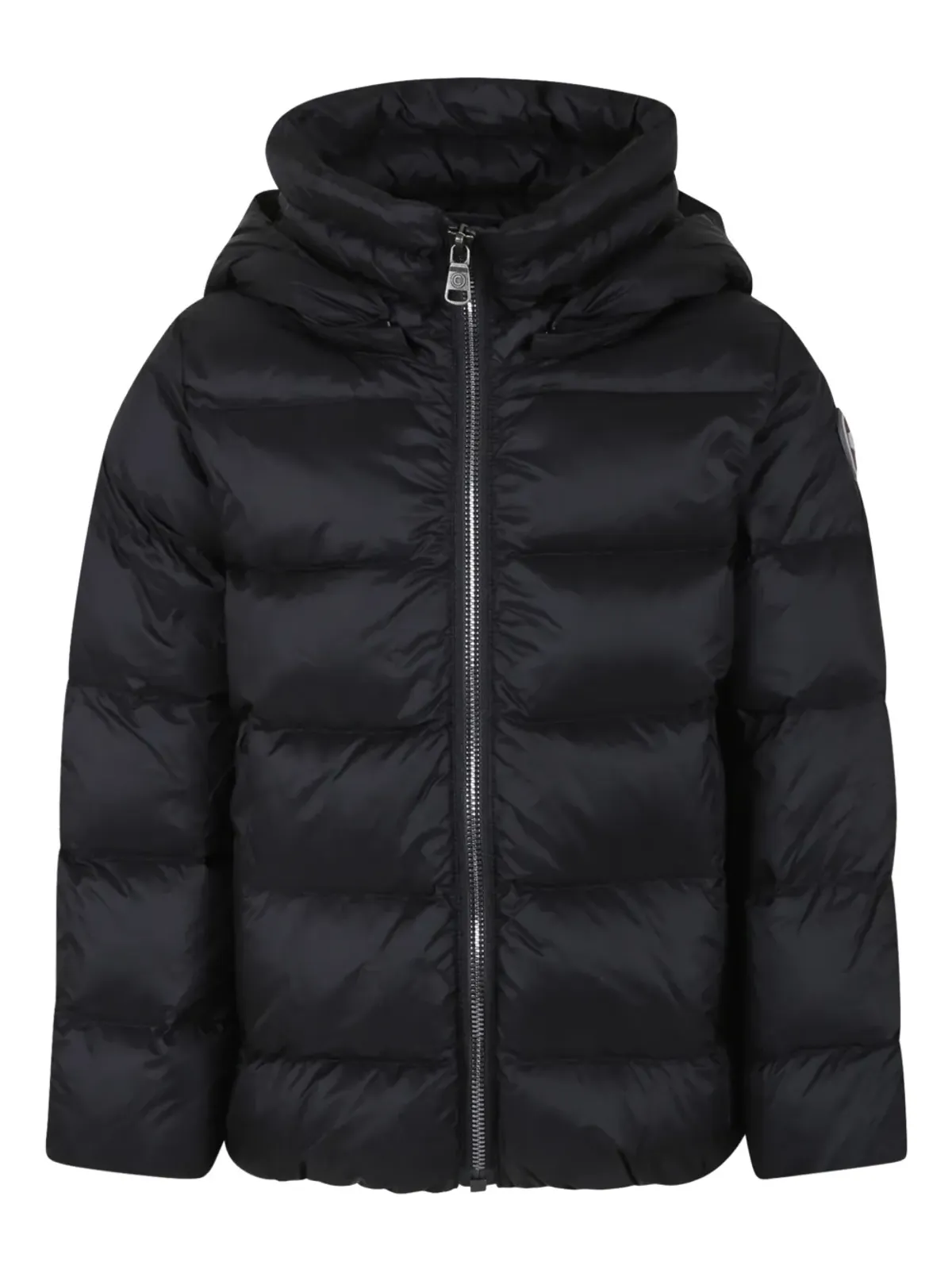 Colmar Kids 取り外し可能フード付きパッド入りジャケット ブラック - 画像1