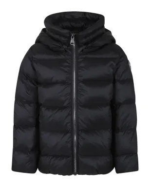 Colmar Kids 取り外し可能フード付きパッド入りジャケット ブラック - サムネイル1