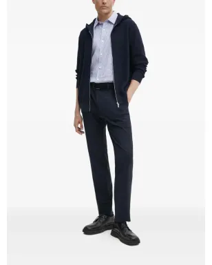 Theory striped short-sleeve shirt - Blue - サムネイル2