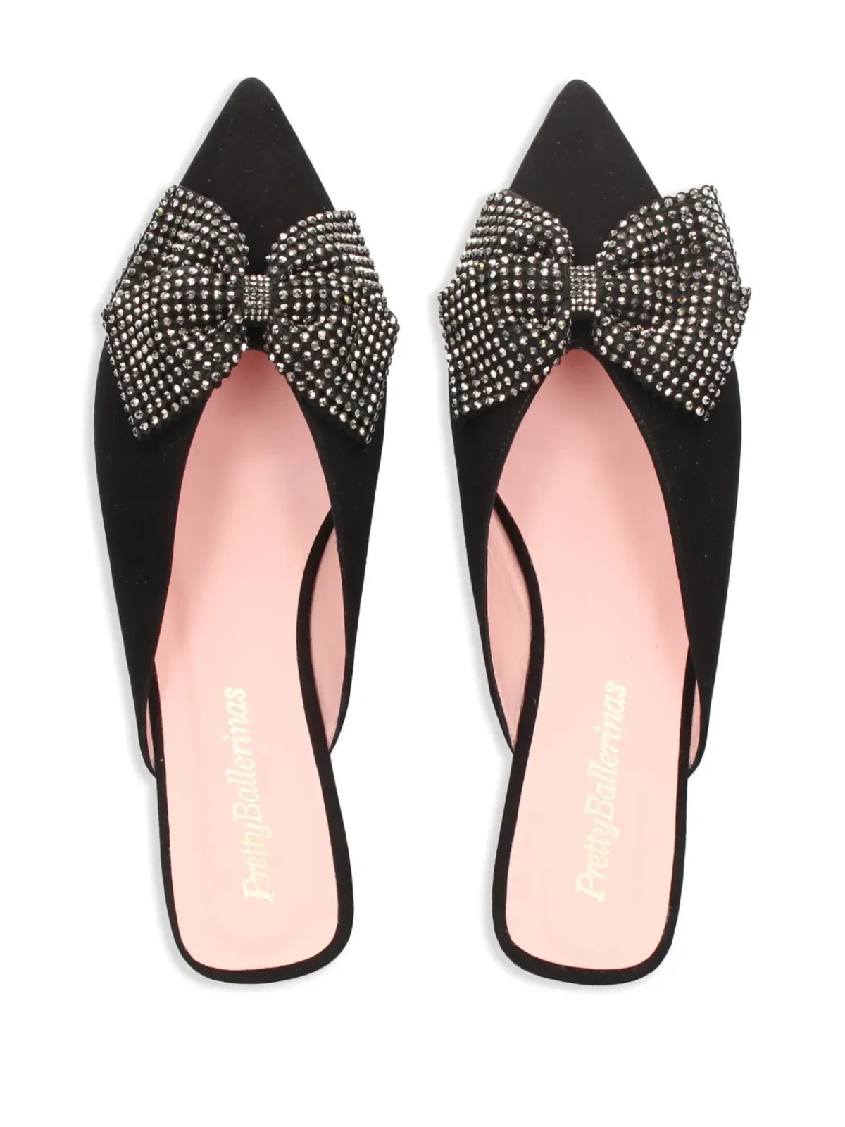 Pretty Ballerinas 10mm Yvette mules - Black - 画像4
