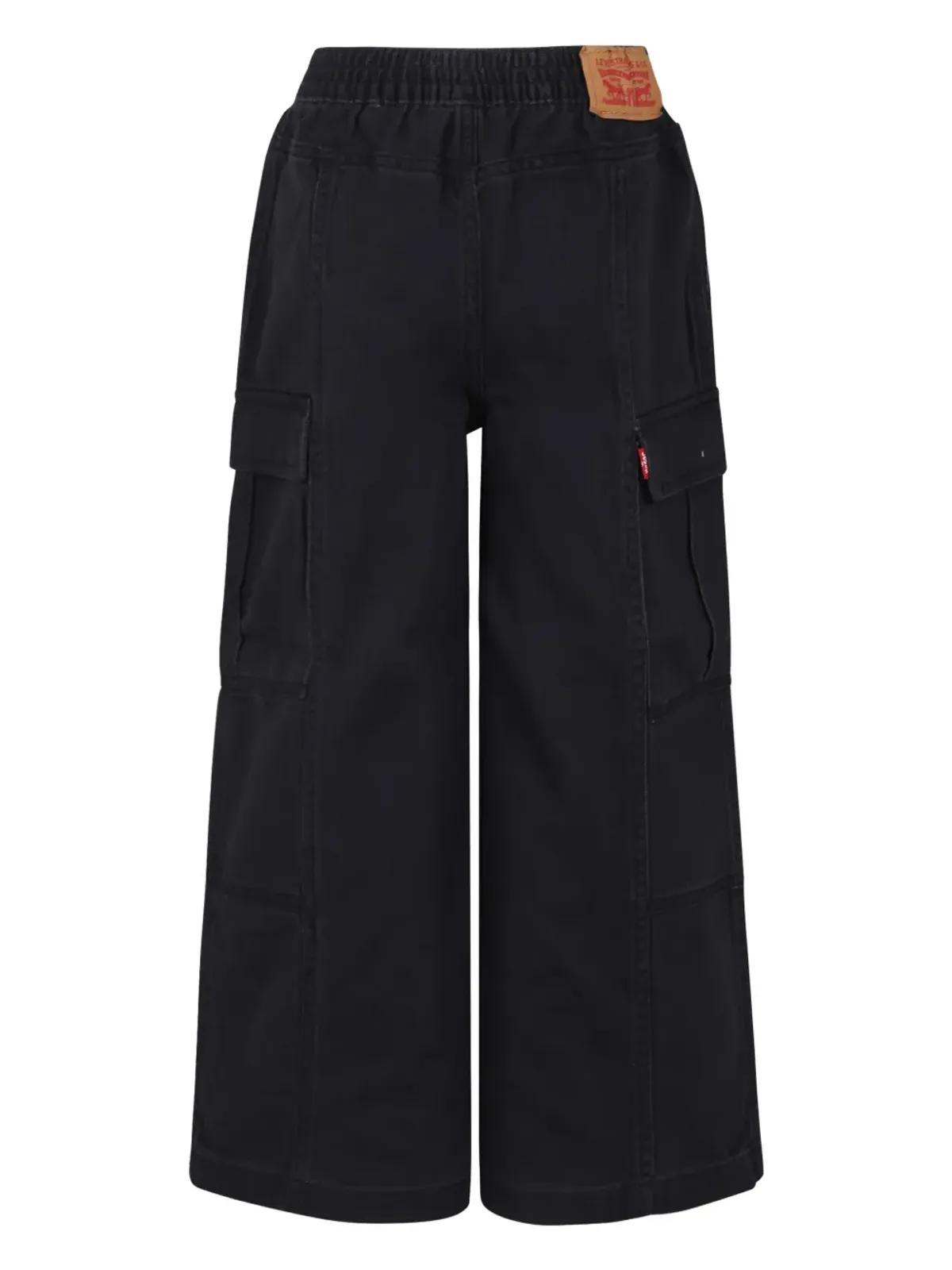 Levi's Kids ロゴパッチ ワイドレッグジーンズ - Grey - 画像2
