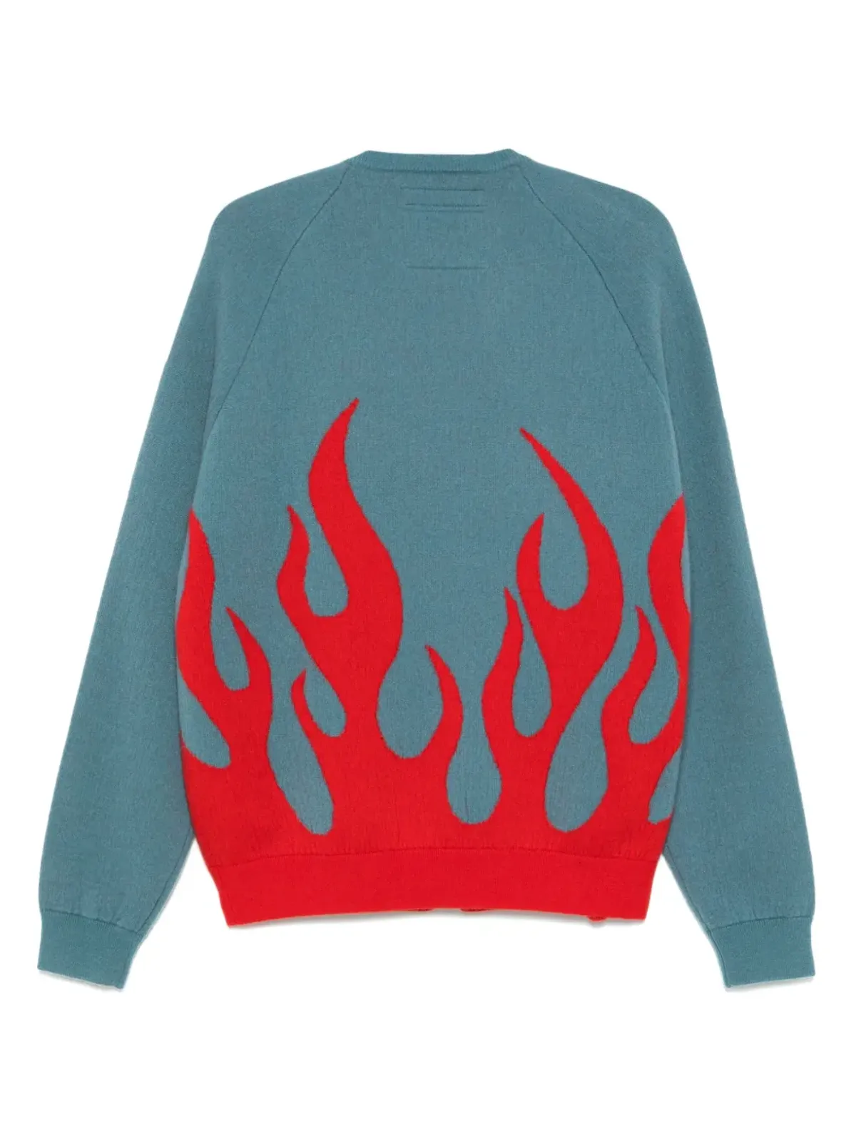 Frenckenberger フレンクンバーガー flame-jacquard カーディガン - 画像2
