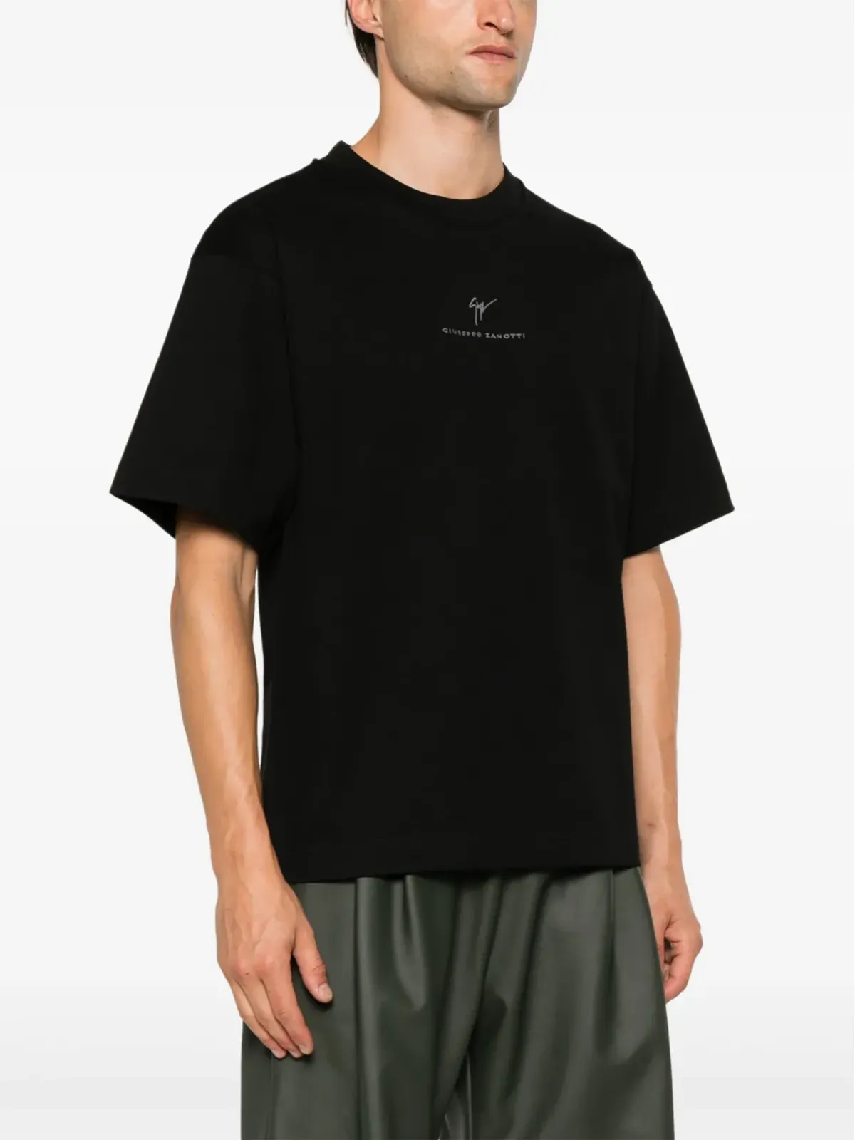 Giuseppe Zanotti Lr-62 Tシャツ - ブラック - 画像3