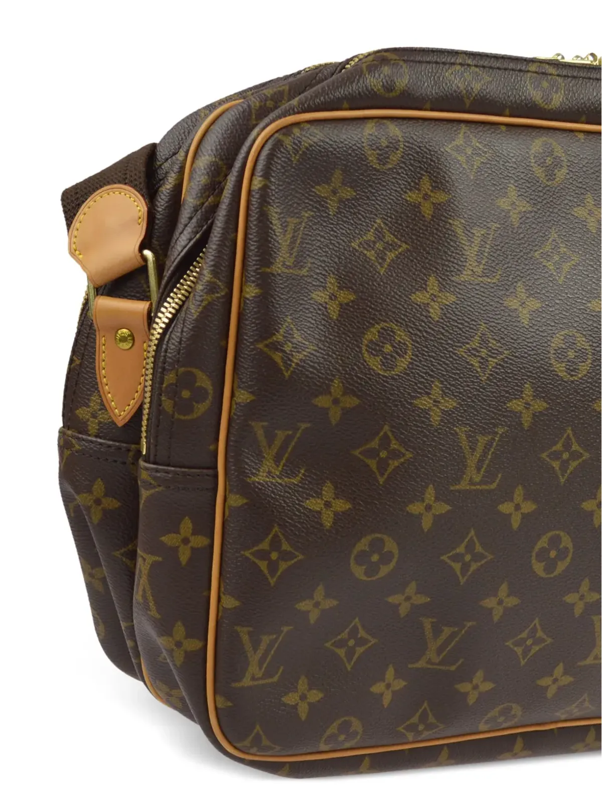 Louis Vuitton ビンテージ レポーター GM ショルダーバッグ ブラウン - 画像3