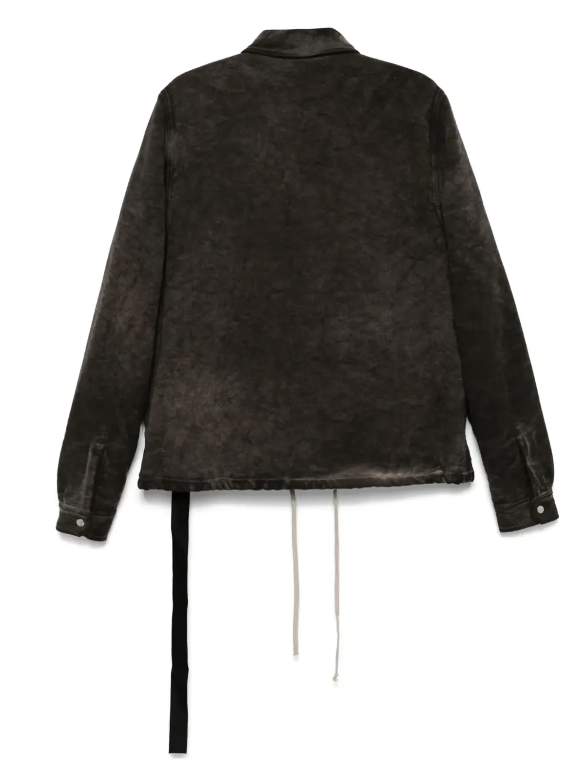 Rick Owens DRKSHDW ジップ付きジャケット グレー - 画像2