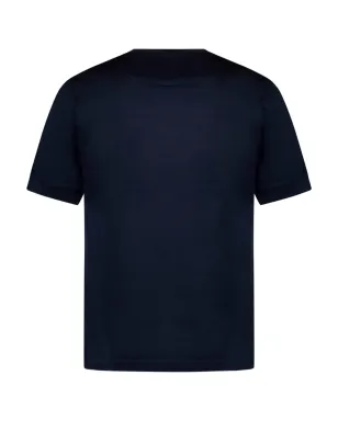FRANZESE COLLECTION ナポリ コットンTシャツ ブルー - サムネイル2