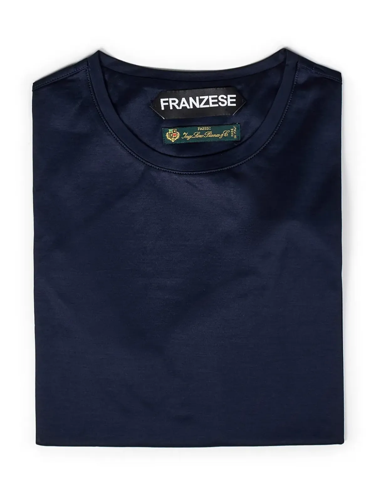 FRANZESE COLLECTION ナポリ コットンTシャツ ブルー - 画像3