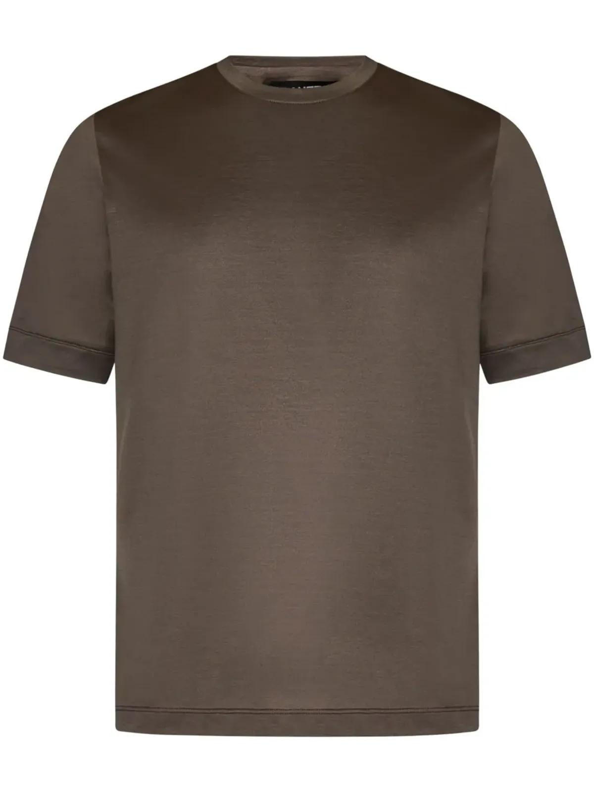 FRANZESE COLLECTION コットンTシャツ ブラウン - 画像1