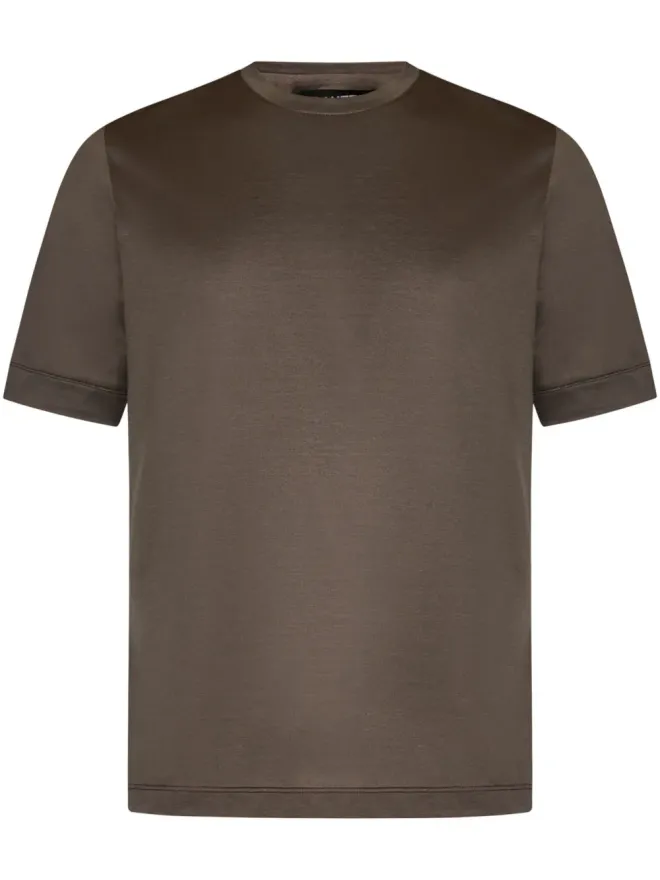 FRANZESE COLLECTION FRANZESE COLLECTION コットンTシャツ ブラウンの商品画像