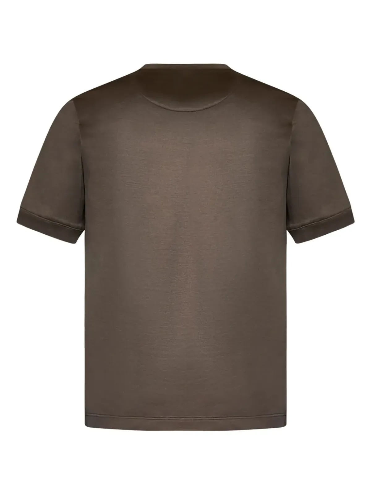 FRANZESE COLLECTION コットンTシャツ ブラウン - 画像2