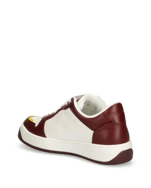 Elisabetta Franchi ツートーン レザー スニーカー - レッド - サムネイル3