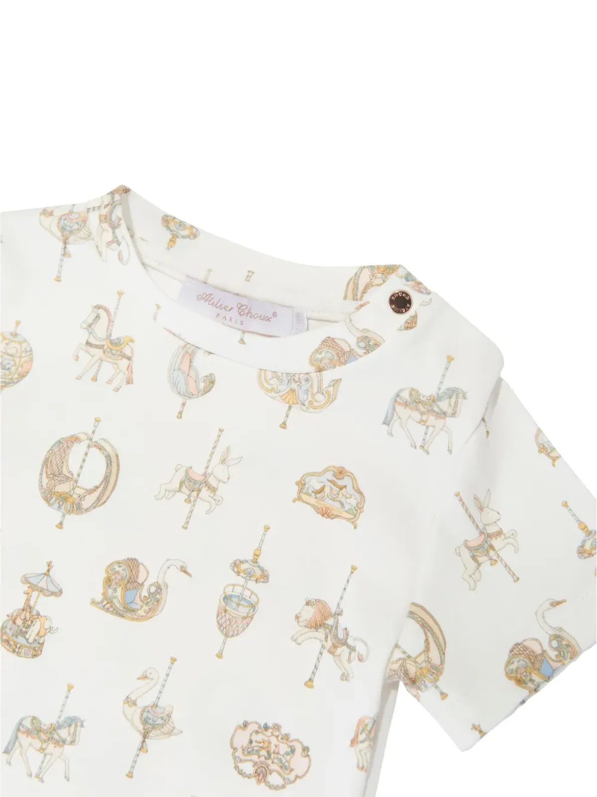 Atelier Choux カルーセル Tシャツ - 画像3