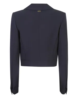 TWINSET カディテクスチャー クロップドジャケット - サムネイル2