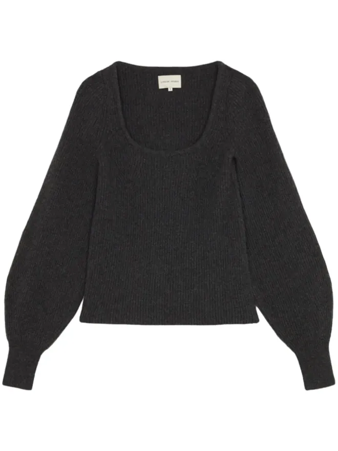Loulou de Saison LouLou de Saison リブ編みニットジャンパーの商品画像