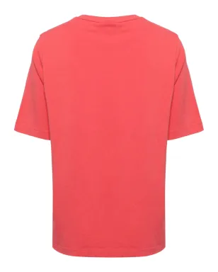  Maison Kitsuné スピーディーフォックス ロゴパッチ Tシャツ - ピンク - サムネイル2