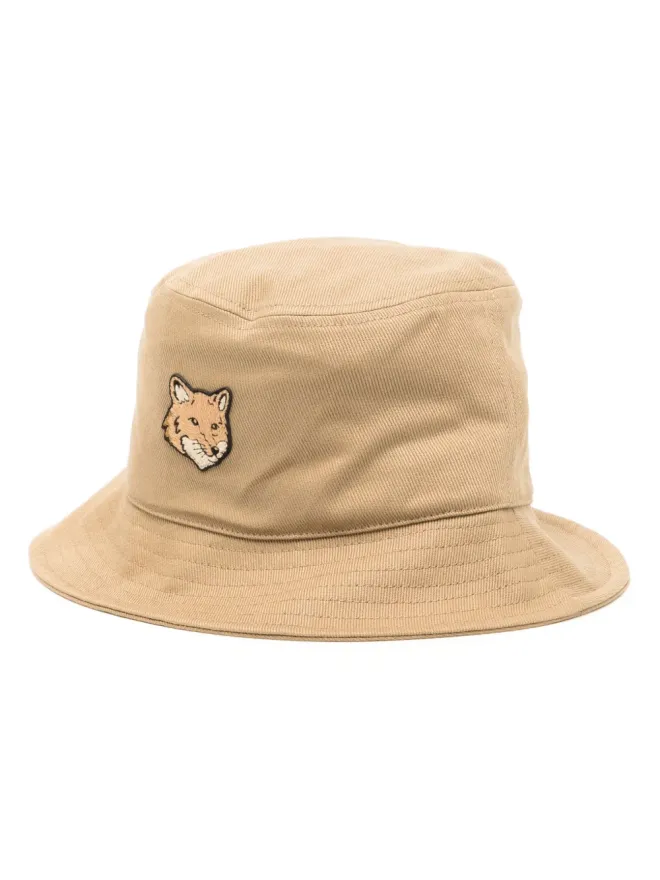 Maison Kitsuné Maison Kitsuné ボールドフォックスヘッド バケットハットの商品画像
