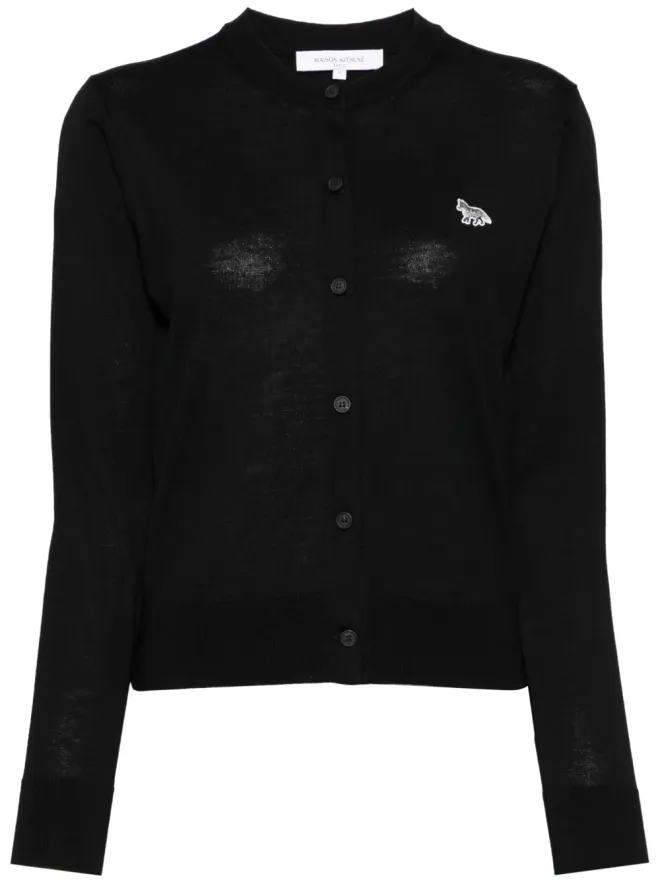 Maison Kitsuné Maison Kitsuné ニットのカーディコート - ブラックの商品画像