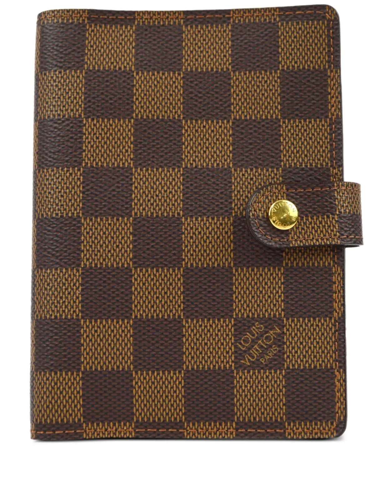 ビンテージ Louis Vuitton Agenda PM カバー 2004年 ブラウン - 画像1
