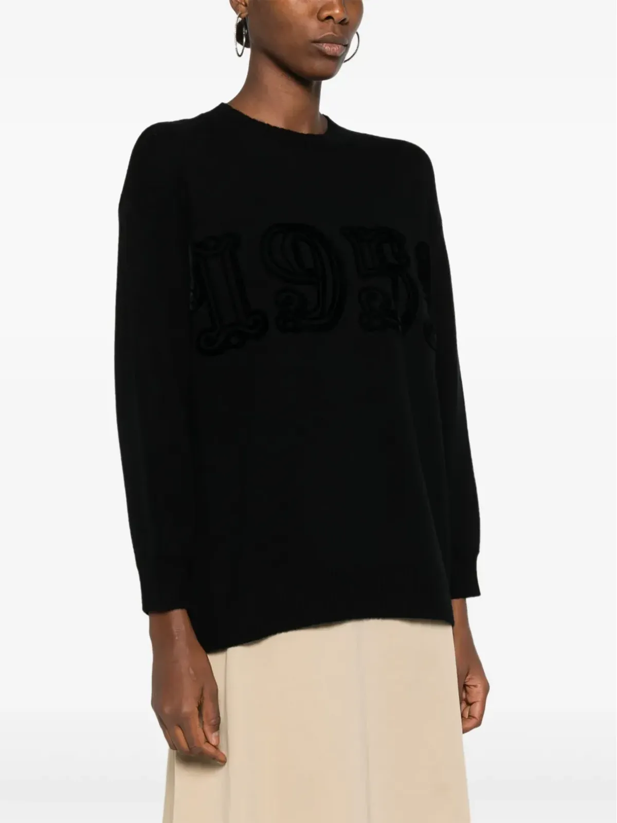 Max Mara フィドー セーター ブラック - 画像3