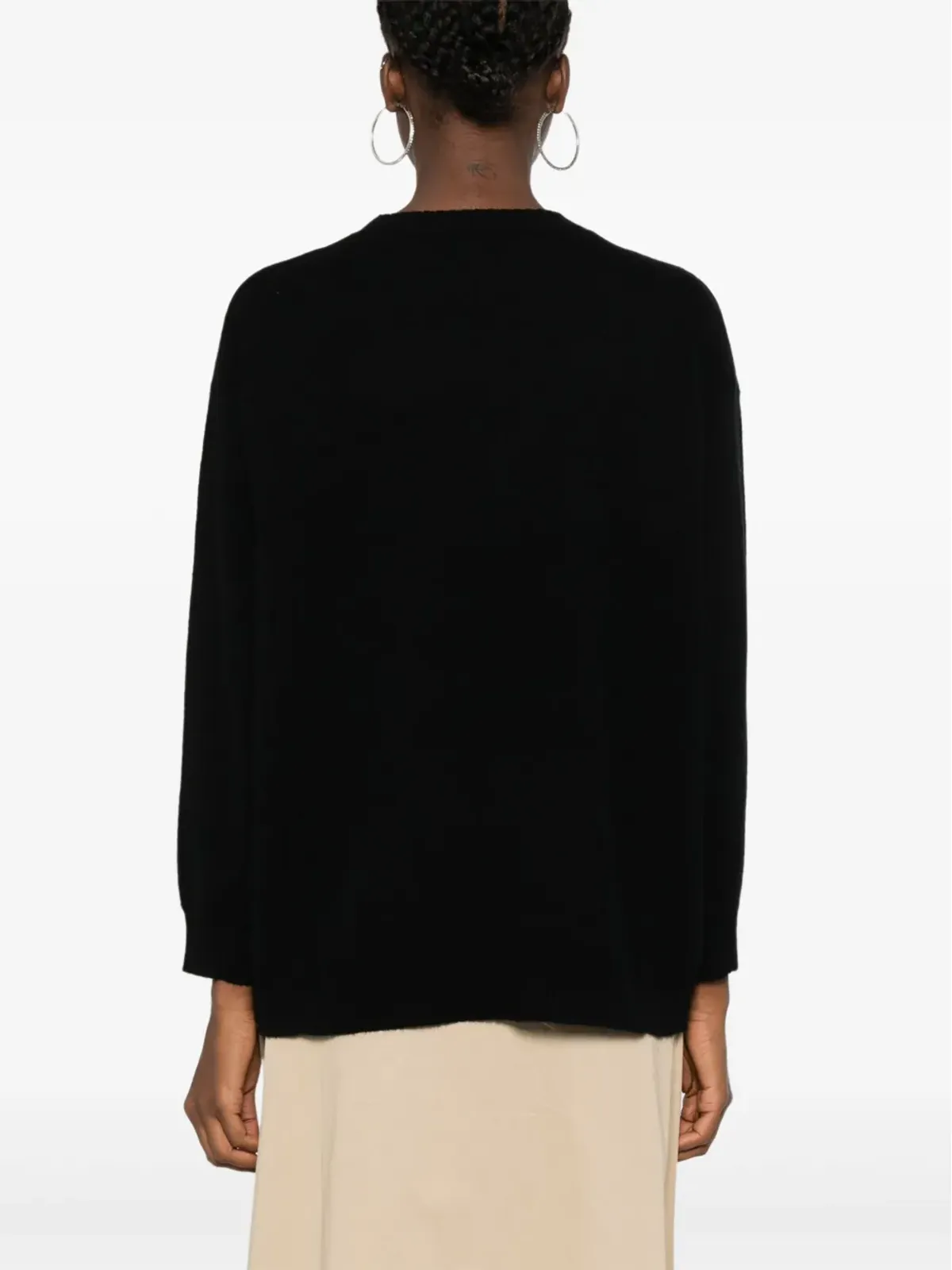 Max Mara フィドー セーター ブラック - 画像4